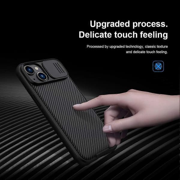 iPhone 14 Plus -puhelimelle NILLKIN CamShield Pro -suojakotelo
