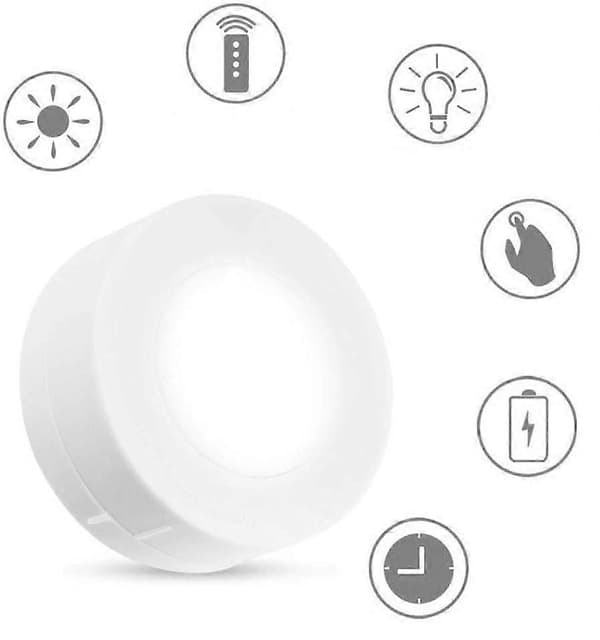 LED, Skaplys, Fjernkontroll, Nattlys