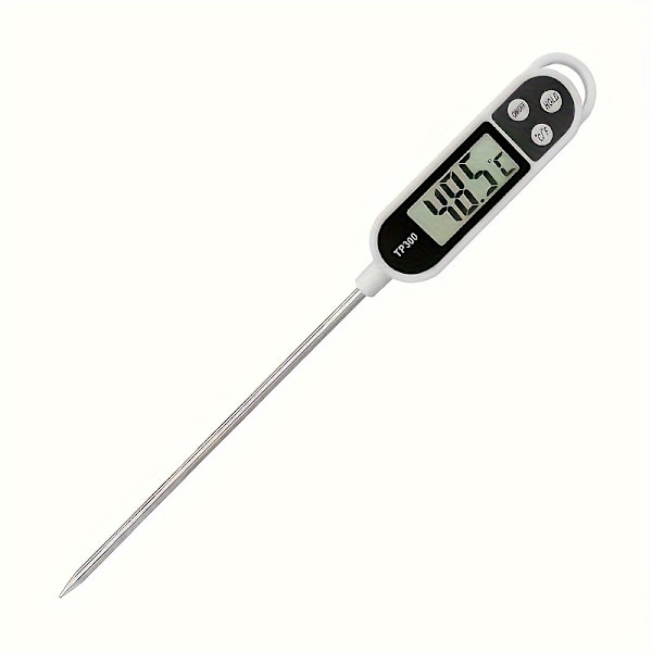 1 stk termometer med HD digital display, mattermometer