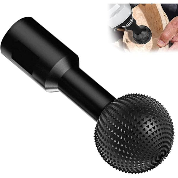 Groove-puuntyöstöpallopääkulmahiomakoneen puunveistotyökalu 14 mm