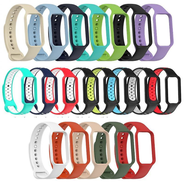 Silikonbåndreim for Xiaomi Redmi Smart Band2 klokkereim for Redmi Band 2 armbåndsarmbånd erstatningsbelte klokkereim