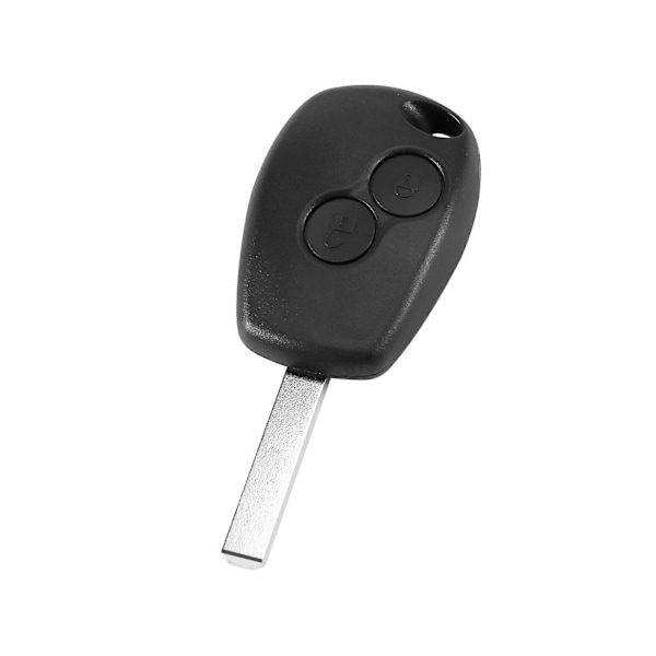 2 Knap Fjernbetjenings Nøgle Skal Hus til Plip Twingo 3 sort
