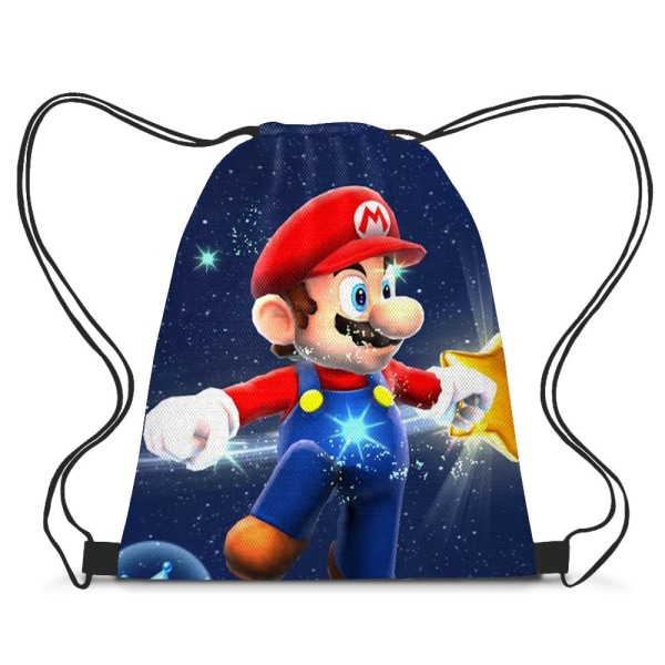 Sportsopbevaring polyester klud Mario snørelommer Moderigtige snørelommer med snøre G