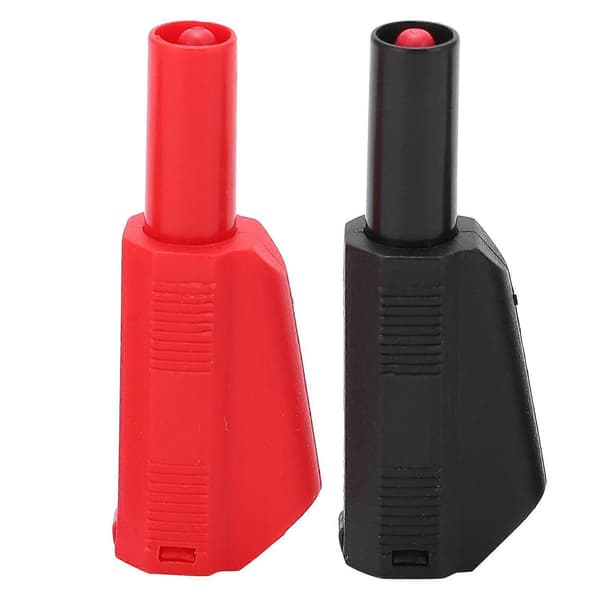 U29 4mm isoleret bananstik stabelbart bananstik rød sort