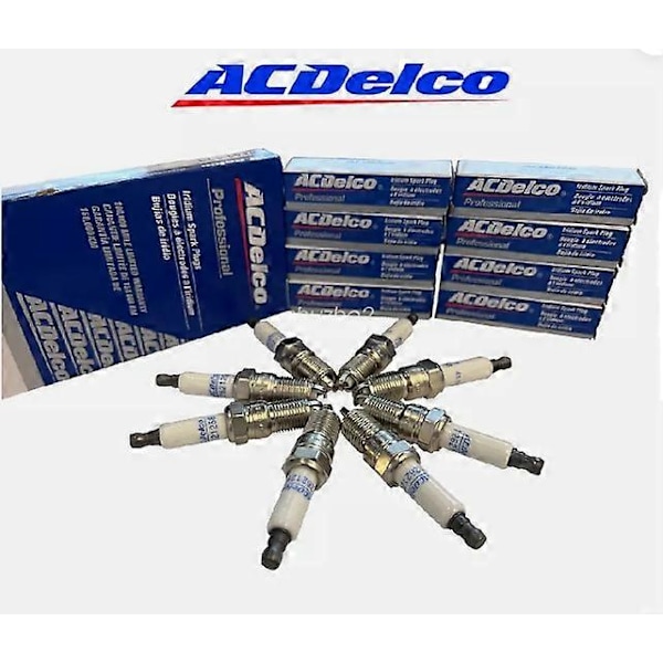 8 st Äkta 41-110 Iridium Tändstift 12621258 För Chevy GMC 4.8L 5.3L 6.0L