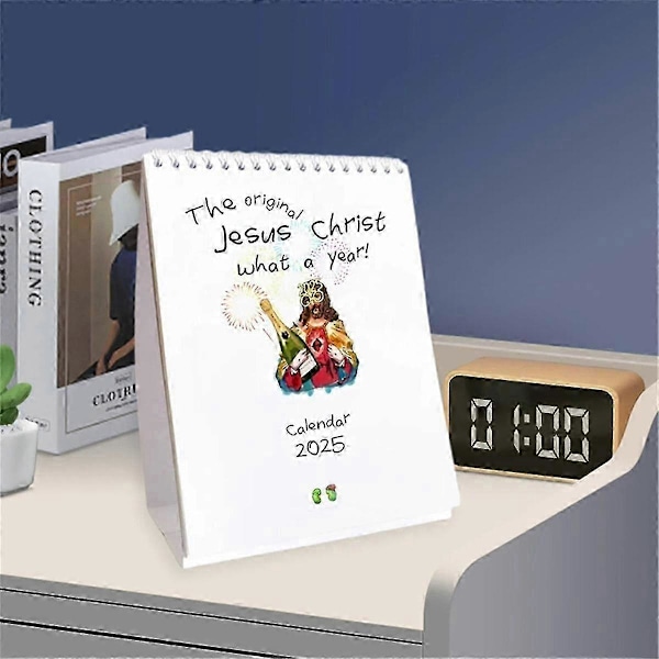 Christ What A Year Kalender 2025 Inspirerende Maleri Den Andre Kalenderen 2025 Christ Veggkalender H