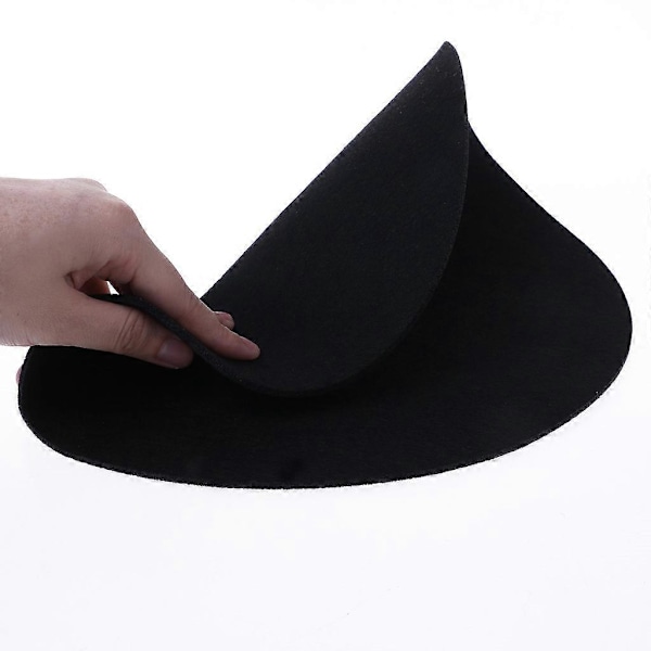 Antistatisk Filt Platespillermatte for LP Vinyl Platespiller 7mm Senterhull Diameter Matte Sklisikker Platespiller Filtmatte