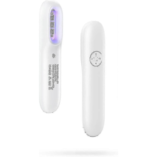 Best, LED Lampe Mini 311nm Håndholdt Lysterapi Lampe Bærbar Smalbånds UV Lysterapi Lampe Med Timer Sikkerhetsbriller-m.3255