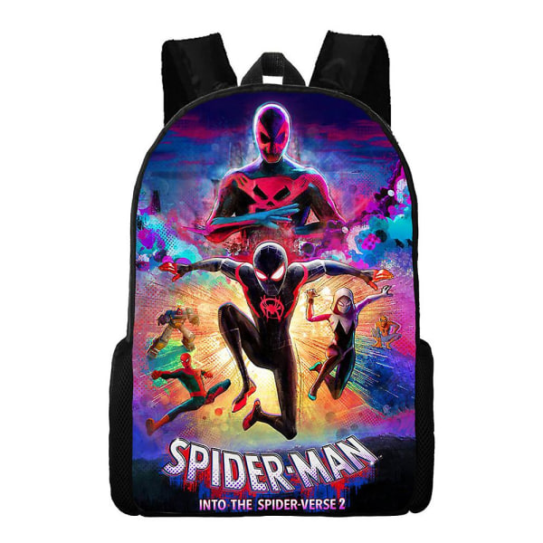 Spiderman Ryggsäck Barn Superhjälte Väska Skolväskor Reseryggsäckar Födelsedagspresenter 5