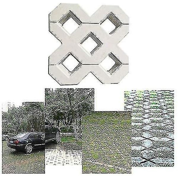 Rion belægningsstøbeform, gør-det-selv-betonpladeform firkantet haveplastbetonstibelægning Mursten Propylenbelægningsstøbeform (40x40cm) LANG