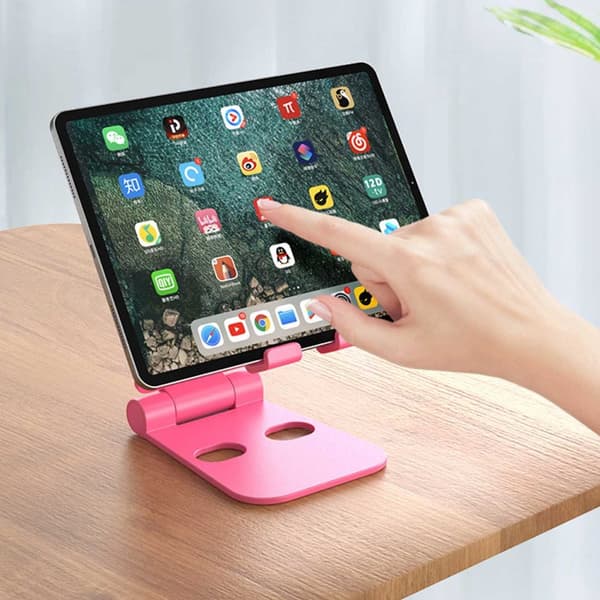 Sammenfoldeligt mobilholder – Holder til mobil, iPad, tablet sort