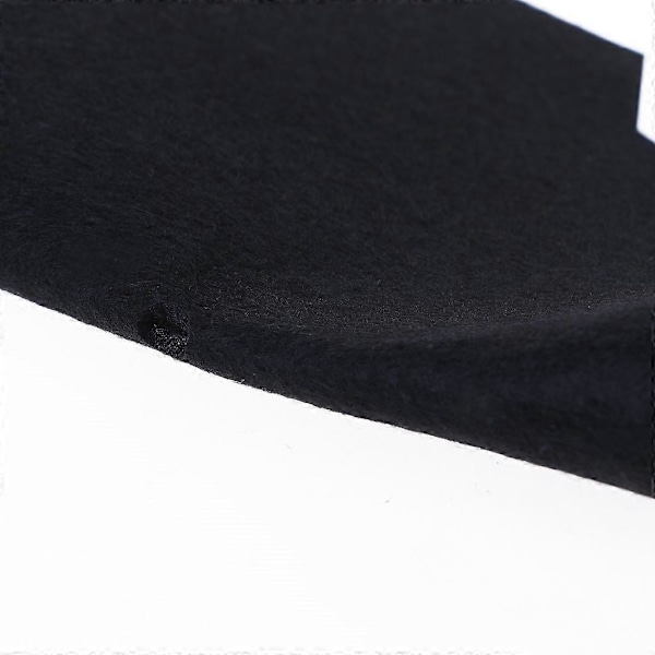 Antistatisk Filt Platespillermatte for LP Vinyl Platespiller 7mm Senterhull Diameter Matte Sklisikker Platespiller Filtmatte