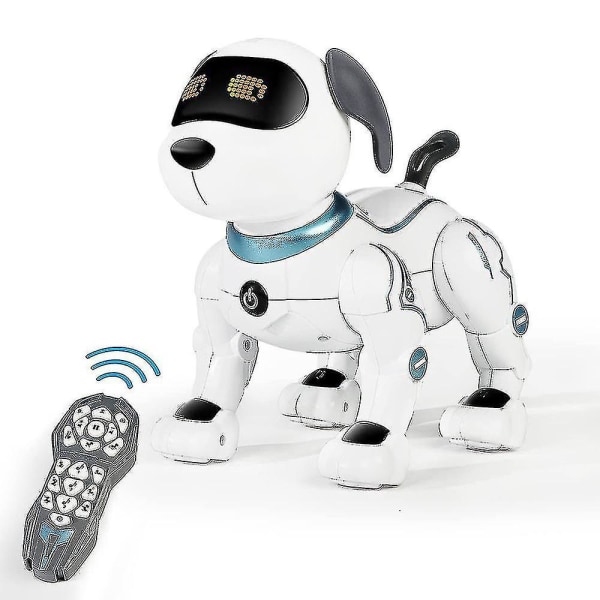 Kaukosäädin robotti koiran lelu Rc stunt koiran robotti lelu lapsille interaktiivinen ja älykäs tanssirobotti elektroninen lemmikkilelu