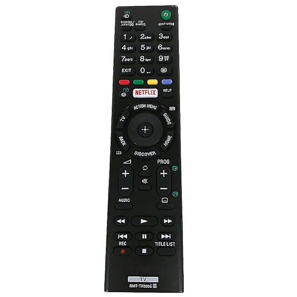 Fjärrkontroll Rmt-tx200e för Sony TV Kd-49xd7004, Kd-49xd7005, Kd-50sd8005, Kd-65xd7505
