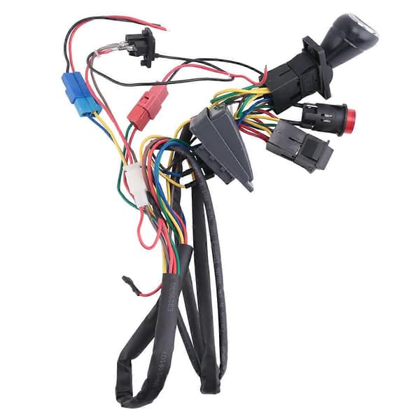 Børne Elbil DIY Modificerede Ledninger og Switch Kit, Børne Elbil 4WD Ride on Legetøj Tilbehør