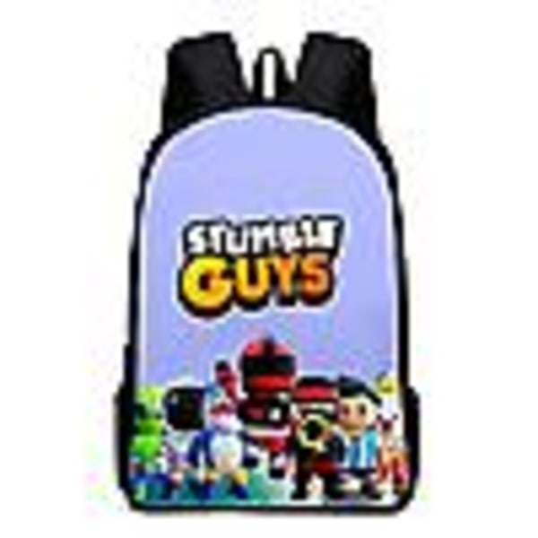 Kids Backpack Stumble Guys Printed School Book Bags Large Capacity Rucksack Travel Bags Daypack Gifts