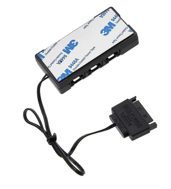 Corsair Commander Crystal Node Pro Kompatibel 6-Port RGB LED Fläktkontroller