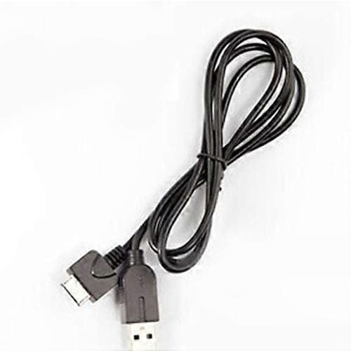 1.1m/3.6ft 2 i 1 USB Lade Dataoverføring Synkroniseringskabel for PS Vita PSV