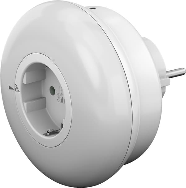 LED natlys til stikkontakt