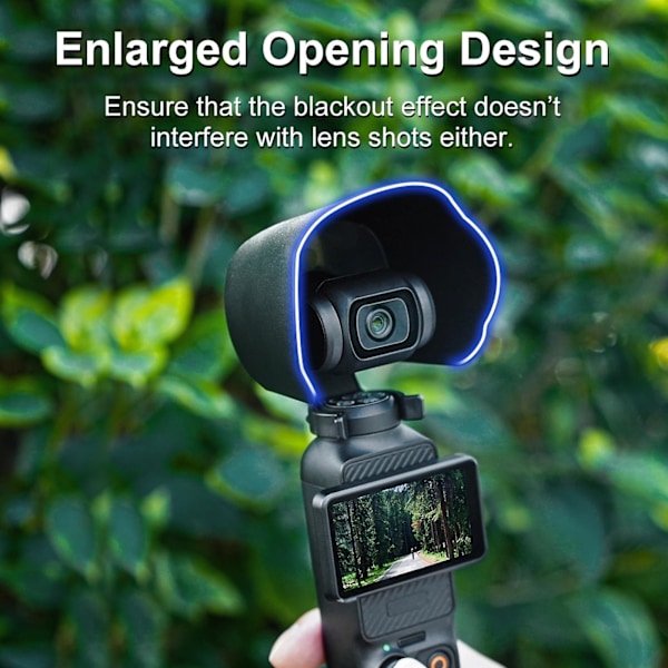 PULUZ PU895B Linskydd Linskydd Linskydd Ersättning för DJI OSMO Pocket 3