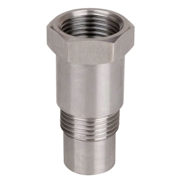 10-1 ST Bil Syresensor O2 M18X15 Adapter Montering CEL Fix Kontrollera Motorlampa Eliminator Adapter Rostfritt Syre O2 Sensorer