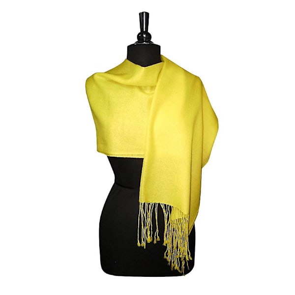 Biagio 100% Ull Pashmina Solid Scarf Damhalsduk Sjal Wrap Scarves