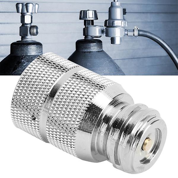 CO2-cylinderadapter för SodaStream TR21-4 Hantråd till G1/2 Typ 30 Hontråd
