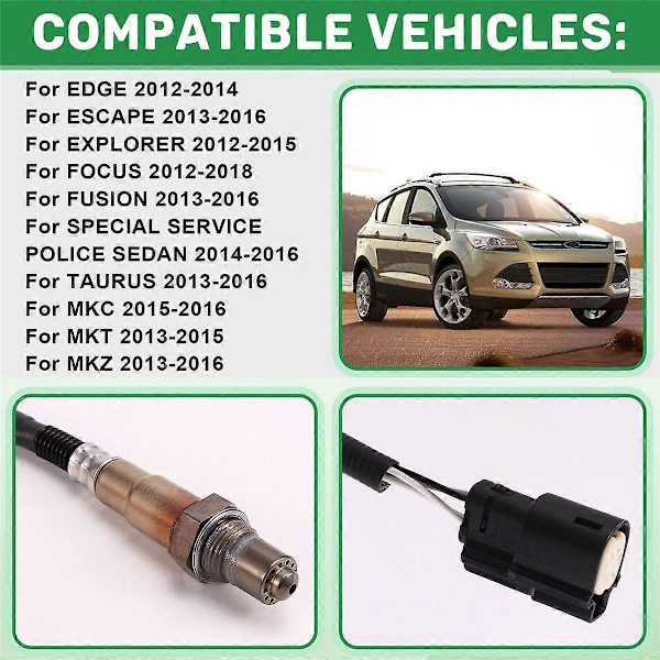 Bil Ilt Sensor O2 Sensor til Ford Edge Focus Fusion Lincoln