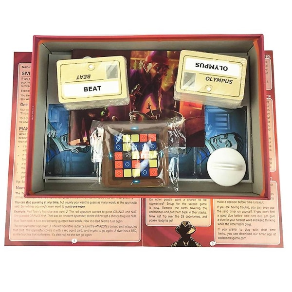 Action Codenames Brädspel Codenames Familj Vän Fest Kortspel Leksak för Hemmet