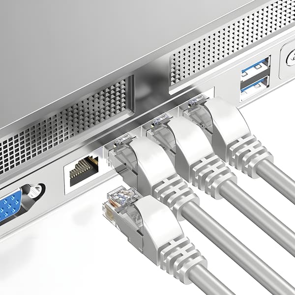 ETHERNET-KAAPELI Patch-kaapeli U/UTP 5e RJ45 / RJ45 30 m valkoinen internet