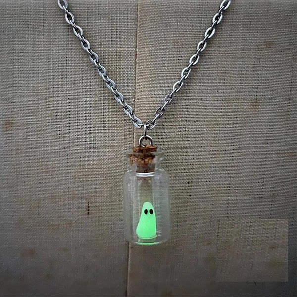 Halloween-dekorasjoner Halloween Drift Bottle Glow-In-The-Dark Ghost