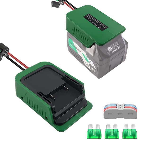 Power Wheels Adapter för Hitachi 18V 36V för Metabo HPT 18V Batteri