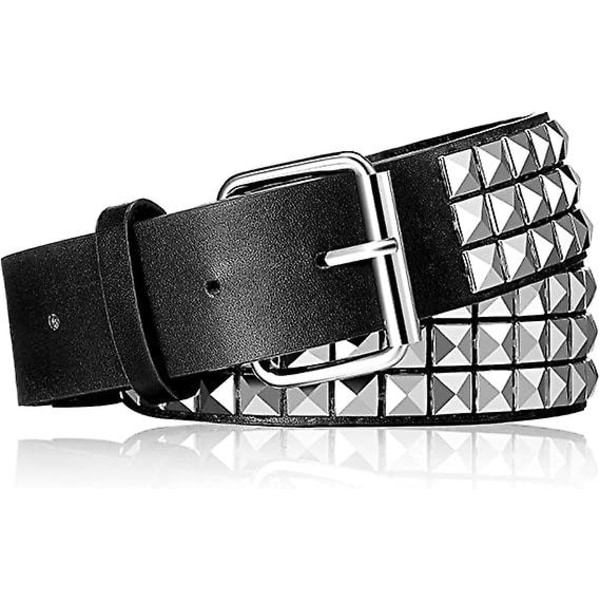 Studded Belts Metallic Punk Rock Studded Belts Punk Leather Belts