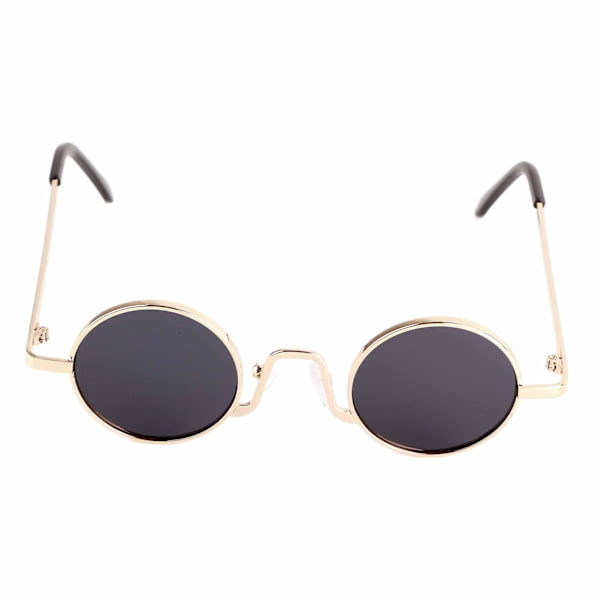 Retro Trend Solbriller Runde Innfattede Solbriller