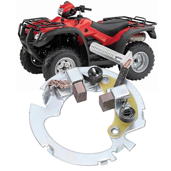 Startreparationssats Atv Startmotor Borsthållare Ersättning För Cbr600f Trx250 Trx300 Trx300fw Trx400fw Trx450es Trx450s-QH 12