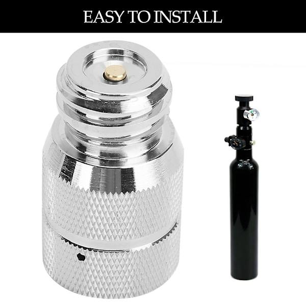 CO2-cylinderadapter för SodaStream TR21-4 Hantråd till G1/2 Typ 30 Hontråd