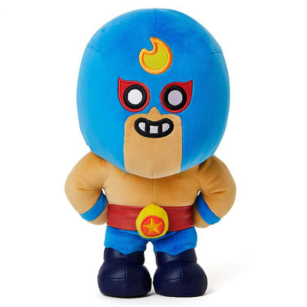 Sarjakuva Brawl Spike Doll Perifeeri Pehmo Leon Doll Hero Toy Figuuri Pelilahja Colt