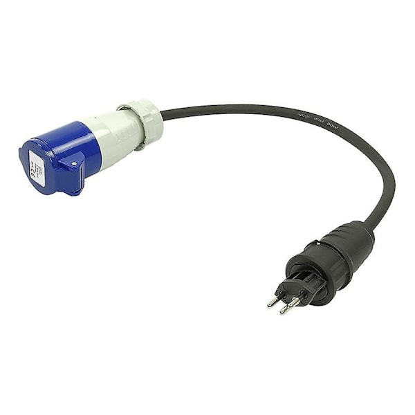 Adapterkabel 40cm 3x1.5mm² från schweiziskt stickpropp till CEE