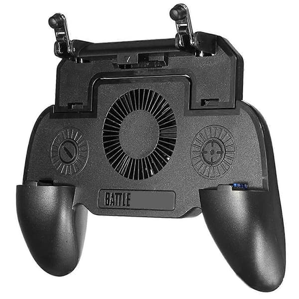 Mobil Gaming Controller med Køleventilator til Trigger Joystick Gamepad til Smartphone