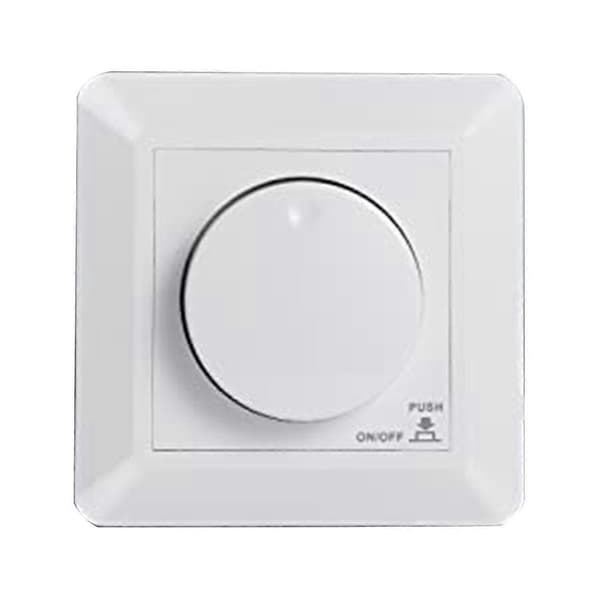 LED Dimmer, Infälld Dimmer för Dimbar LED och Halogen, 5-300 W Dimmer LED, Faskontroll Dimmer