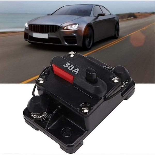 Auton sulake, auton audio stereoiden sisäänrakennettu katkaisija itsestään palautuva sulake (30A), 12V 30A