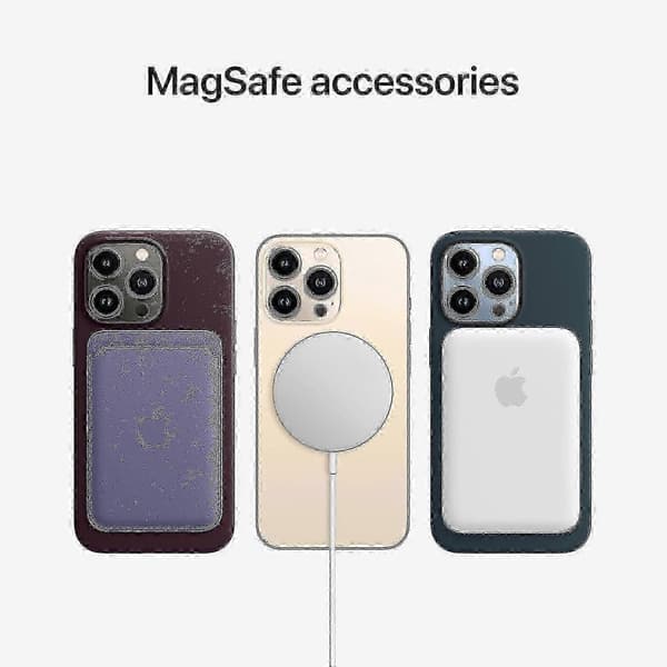 Apple silikondeksel med MagSafe (for iPhone 13 Pro Max)