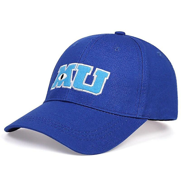 Sarjakuva Baseball-lippis Miehet Aikuiset Unisex Puuvilla Mu Kirjonta Big Eye Cap Monster University Naiset Aurinkolippikset Trucker Hat Bonnet Gorras