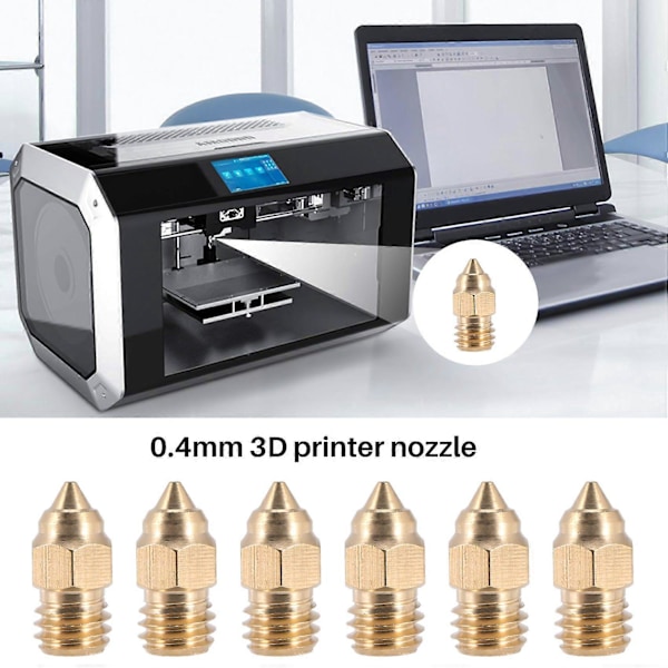 CR-6 SE 0.4MM Dyse Hotend Dyser til CREALITY CR-10 V2 CR-6 SE Ender-3 Ender-5 Serie 3D Printer