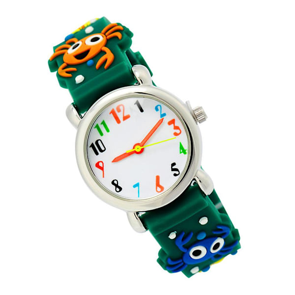 Vattentät klocka Pojkar Cool klocka Barnarmbandsur Klocka barnklocka Klocka Justerbar armbandsur Tecknad klocka Barn