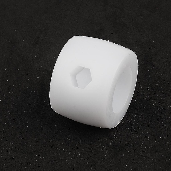 4 stk. 16 mm Bordfodboldbord Stang Bumper Buffer Til Bordfodbold Hvid