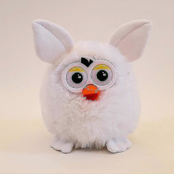 2024 Ny Söt Elektrisk Pratande Furby Elf Plyschleksak Elektronisk Husdjursuggla Leksak 15cm
