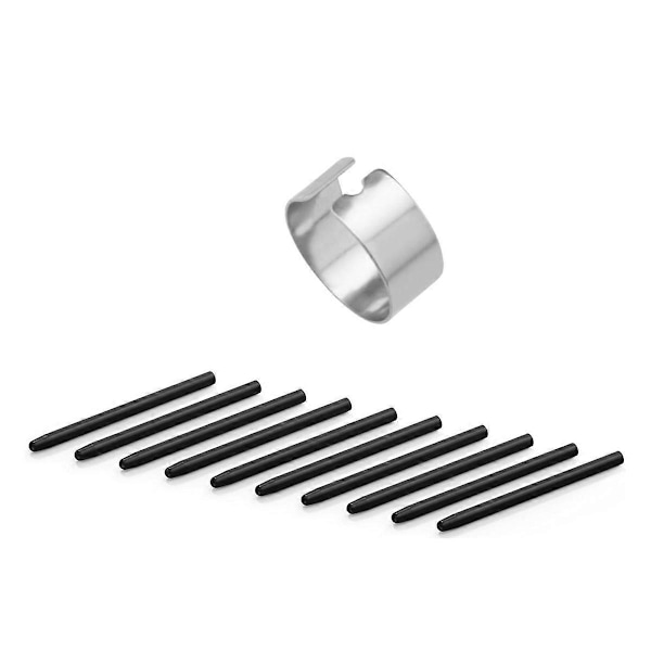 10 kpl Vaihtokärkikynän kärkiä Bamboo Intuos -kynille CTL460, CTH460, CTH461, CTH661, CTH-480