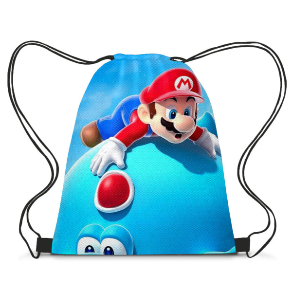 Sportsopbevaring polyester klud Mario snørelommer Moderigtige snørelommer med snøre N