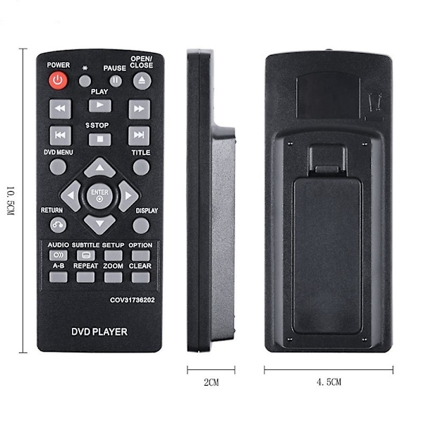 Fjärrkontroll för LG DVD-spelare COV31736202 för DP132NU DP132